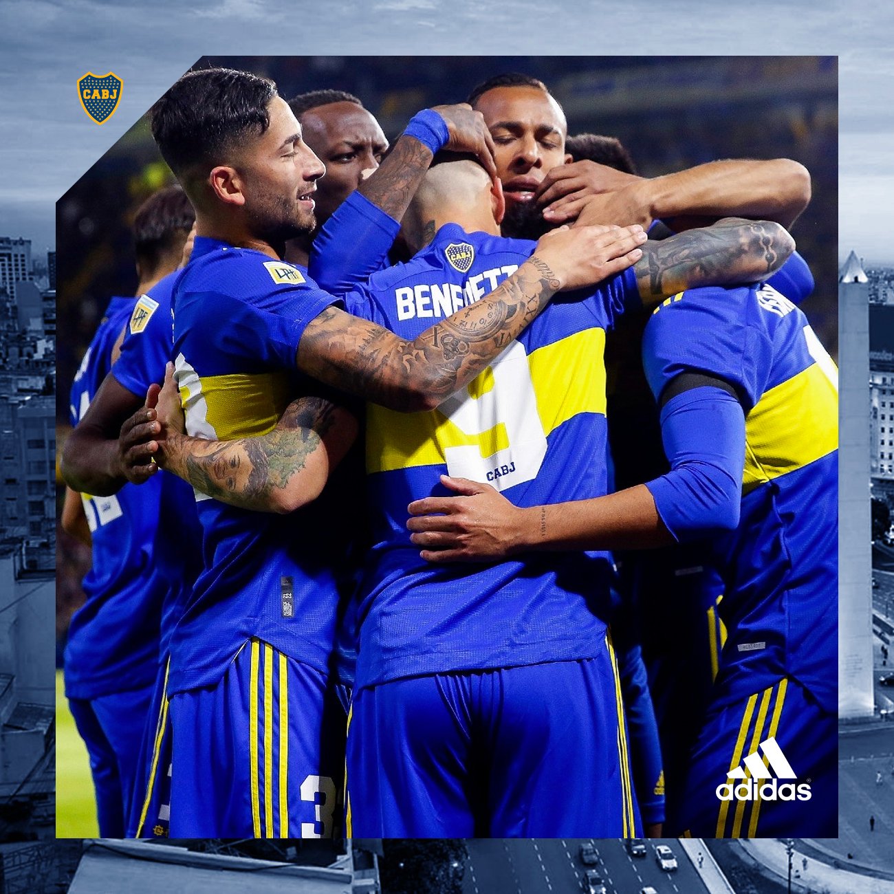 BOCA JUNIORS (Home 2021/22) Aeroready - TALLA L - Imagen 3