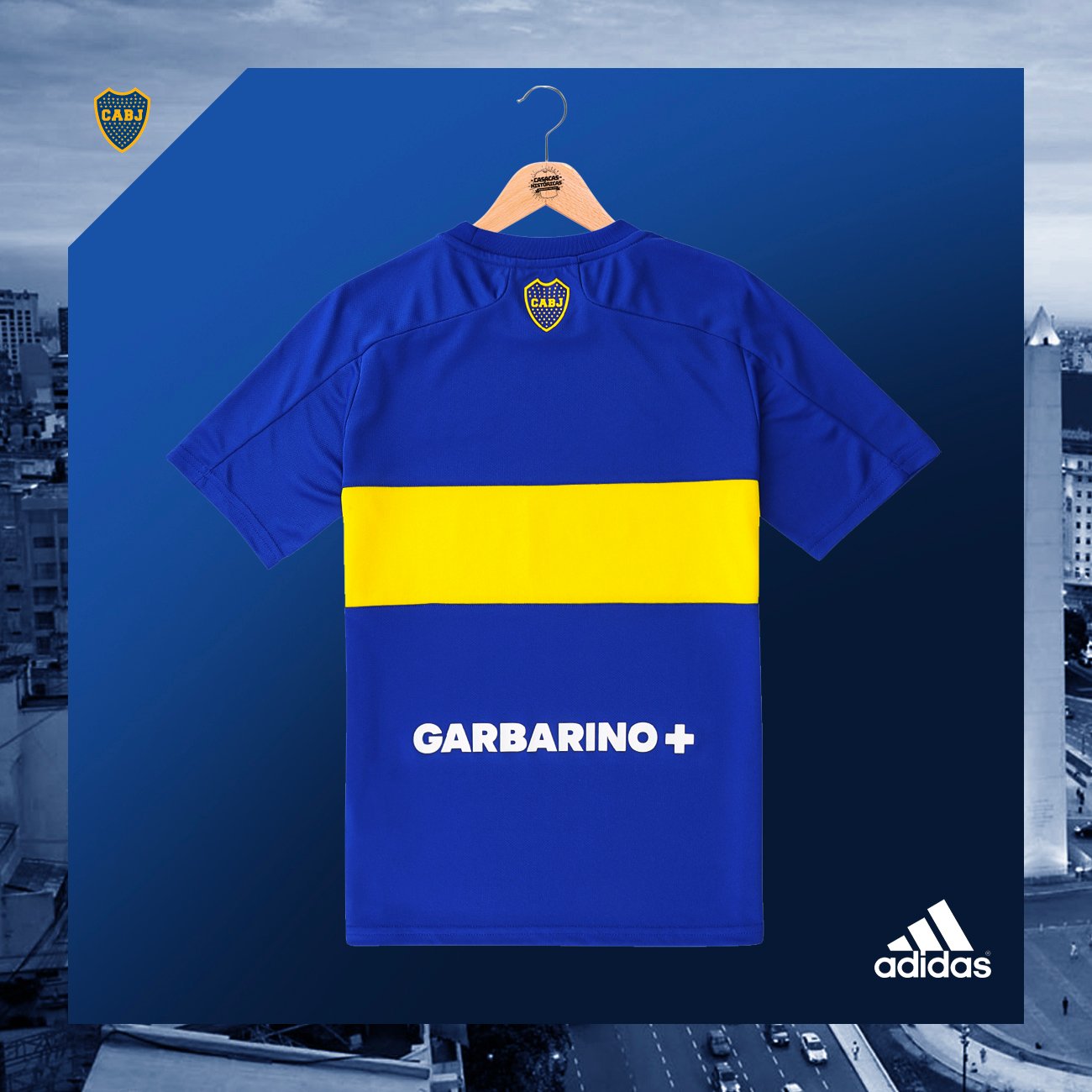 BOCA JUNIORS (Home 2021/22) Aeroready - TALLA L - Imagen 4