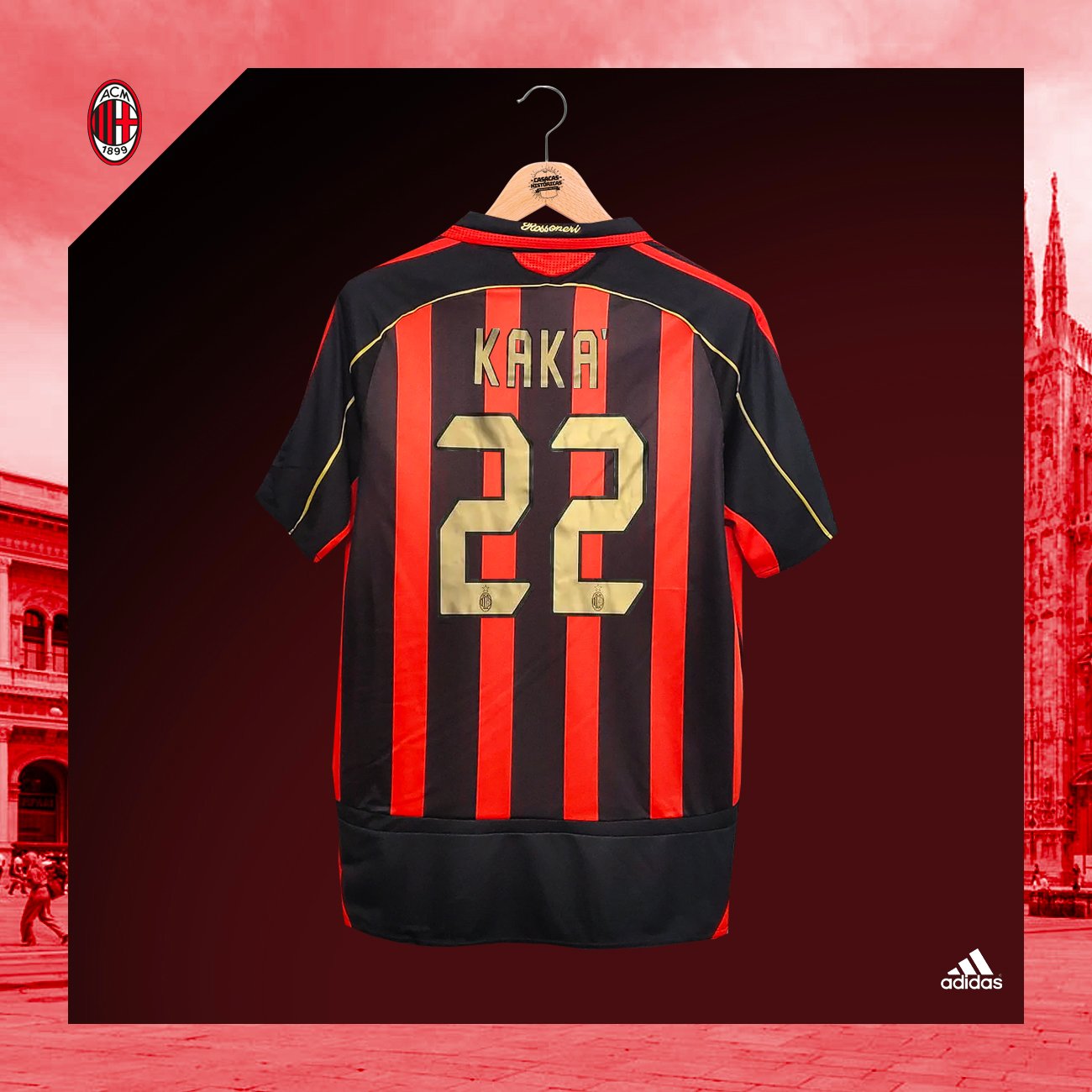 MILAN (Home 2006/07) - TALLA L - Imagen 2
