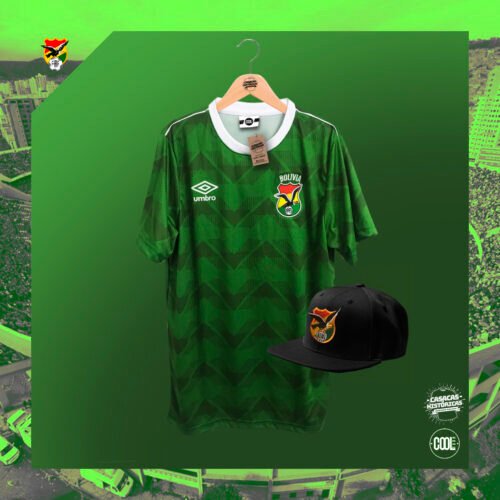COMBO BOLIVIA 1993 COPA AMÉRICA + SNAPBACK