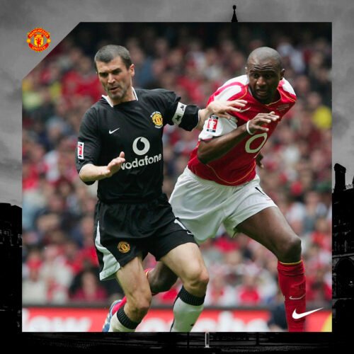 MANCHESTER UNITED (Away 2003-05) - TALLA L - Imagen 3