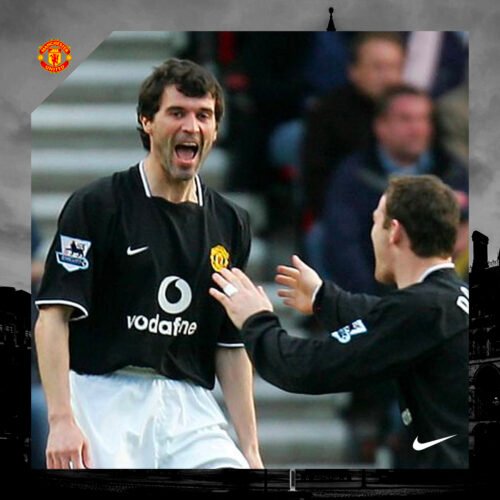 MANCHESTER UNITED (Away 2003-05) - TALLA L - Imagen 4