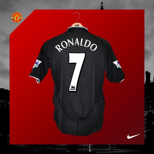 MANCHESTER UNITED (Away 2003-05) - TALLA L - Imagen 2