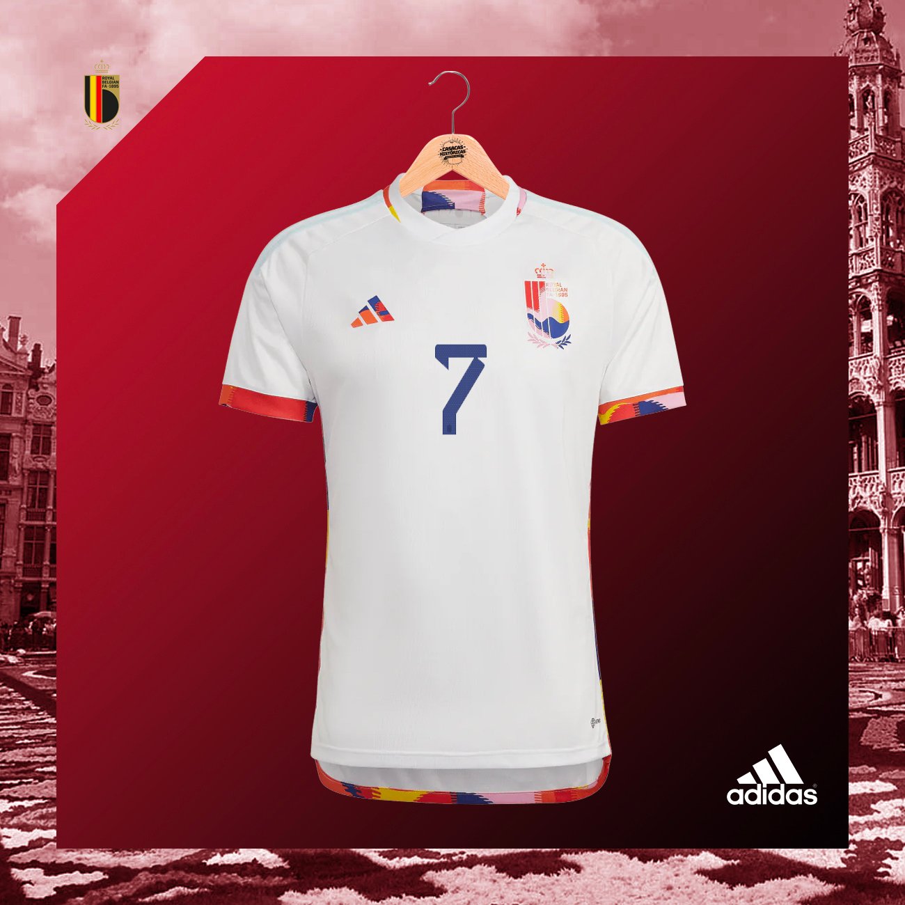 BÉLGICA (Away 2022) - TALLA L