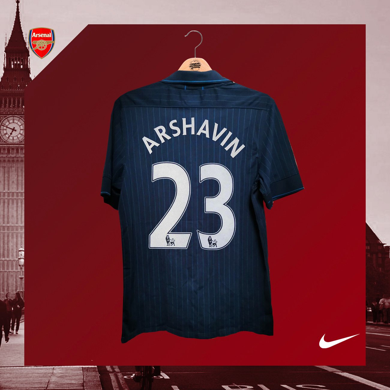 ARSENAL (Away 2009/10) - TALLA M - Imagen 2