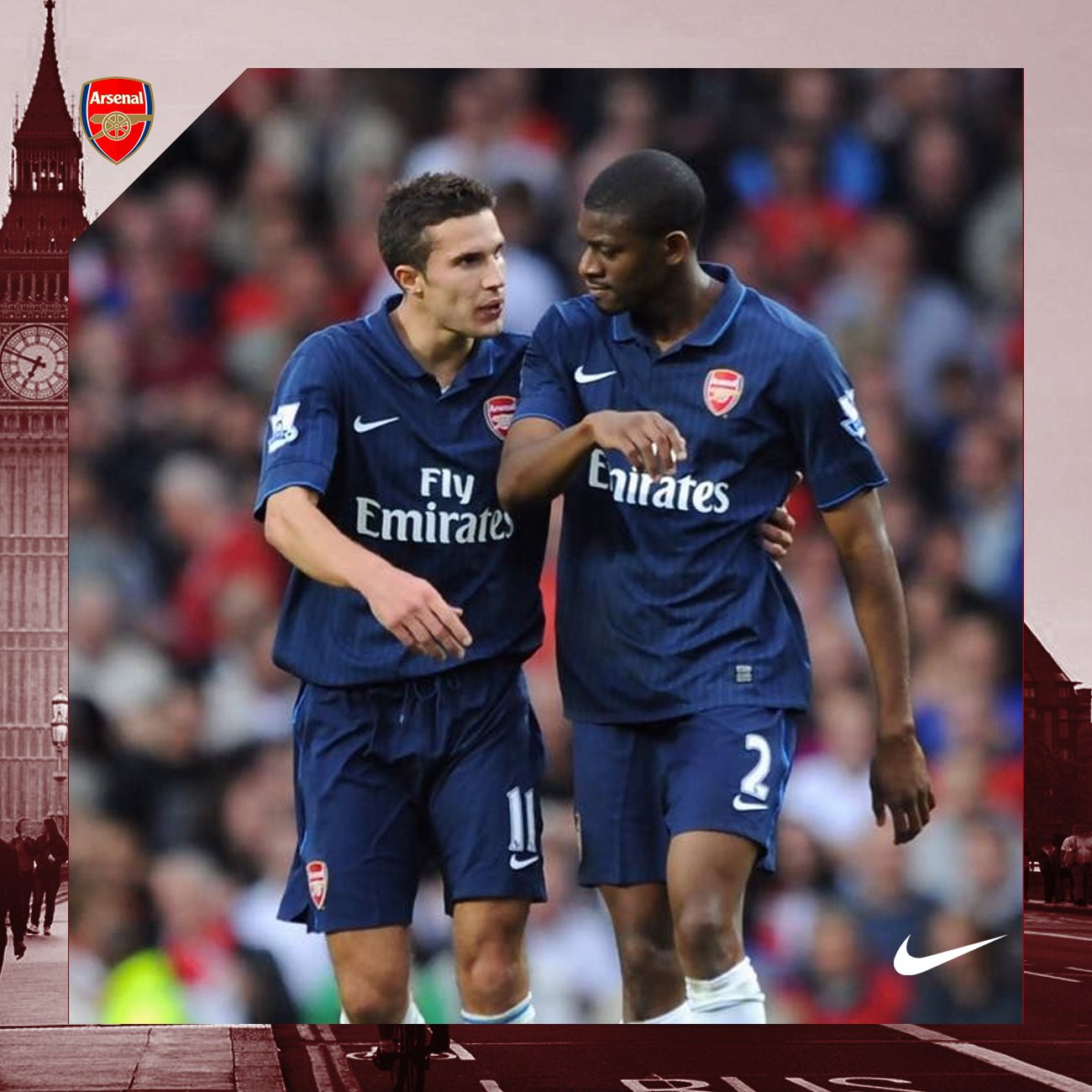 ARSENAL (Away 2009/10) - TALLA M - Imagen 3