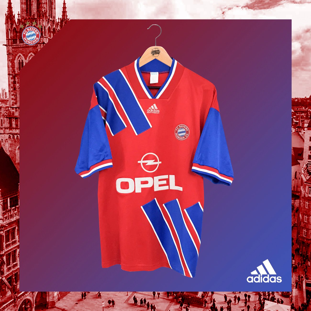 BAYERN MUNICH (Home 1993-95) - TALLA L