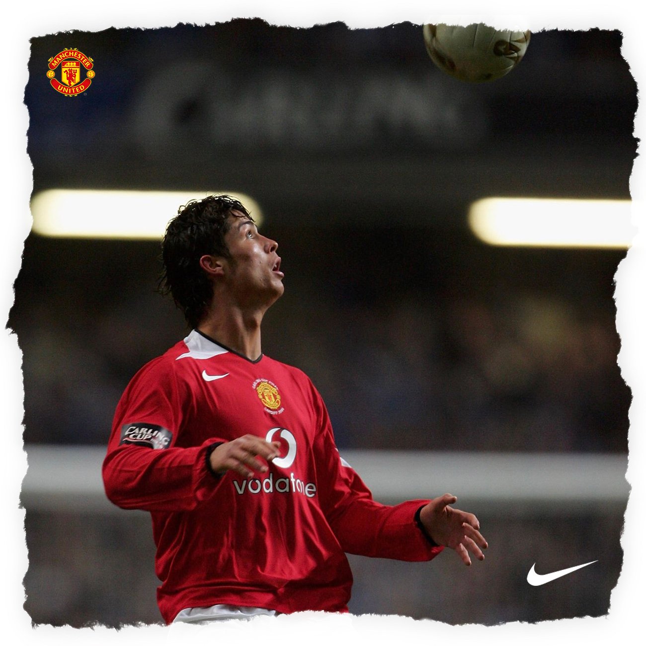 MANCHESTER UNITED (Home 2004-06) - TALLA M - Imagen 4