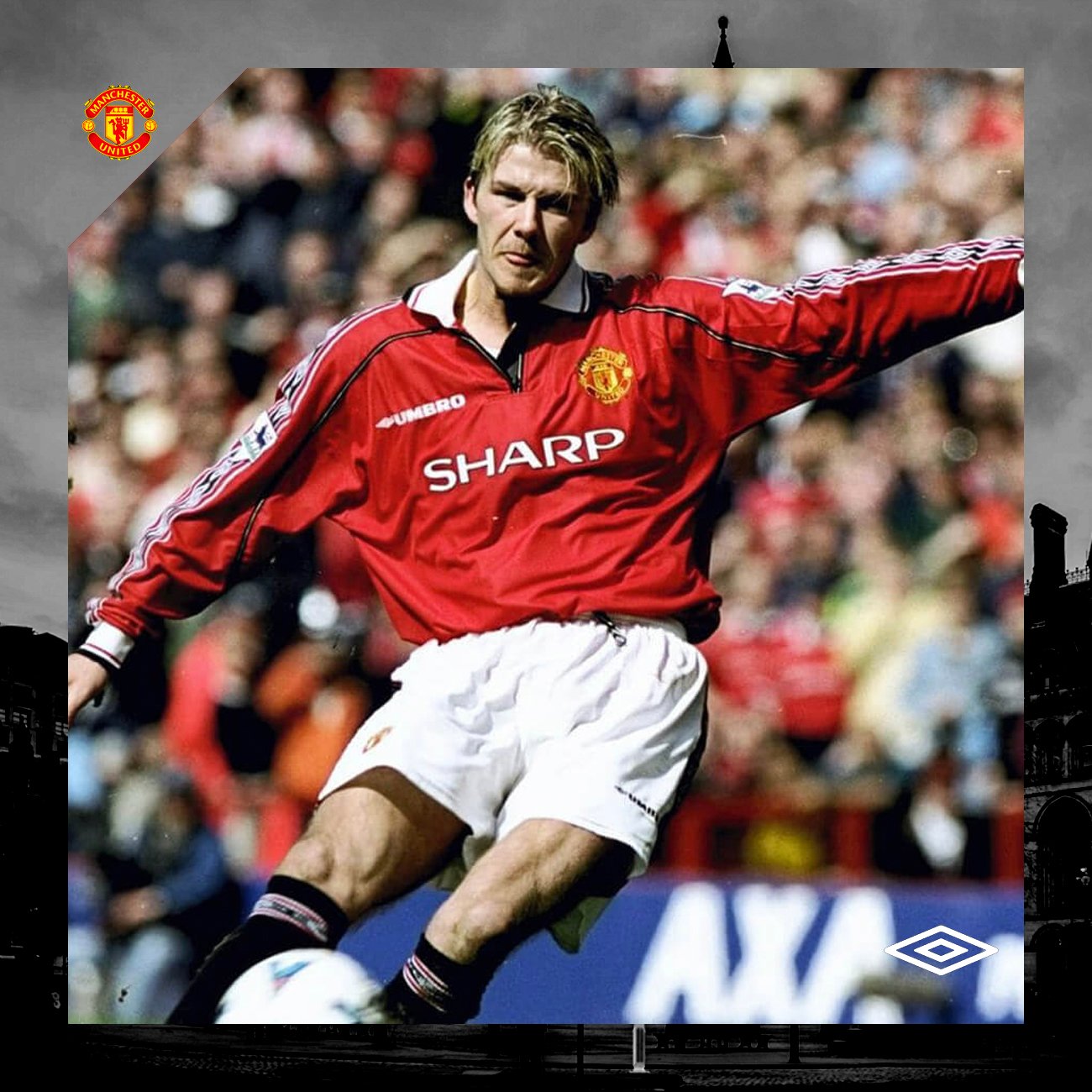 MANCHESTER UNITED (Home 1998-00) - TALLA L - Imagen 8