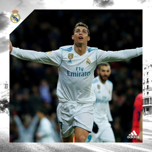 REAL MADRID (Home 2017/18) - TALLA L - Imagen 3