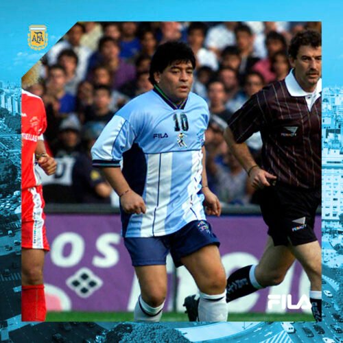 ARGENTINA (Homenaje a Maradona 2001) - TALLA L - Imagen 3