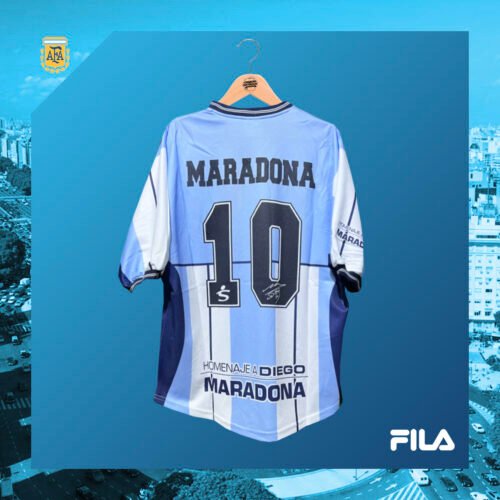 ARGENTINA (Homenaje a Maradona 2001) - TALLA L - Imagen 2