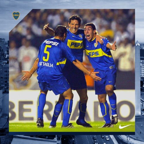 BOCA JUNIORS (Home 2003) - TALLA L - Imagen 3