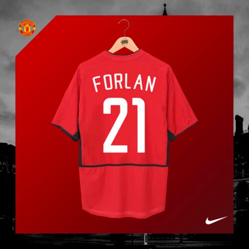 MANCHESTER UNITED (Home 2002/03) - TALLA L - Imagen 7