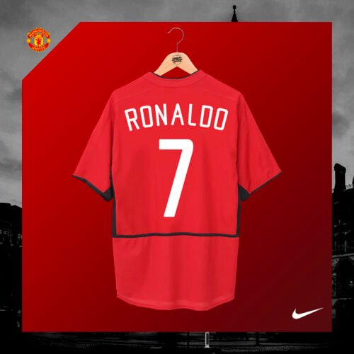 MANCHESTER UNITED (Home 2002/03) - TALLA L - Imagen 5