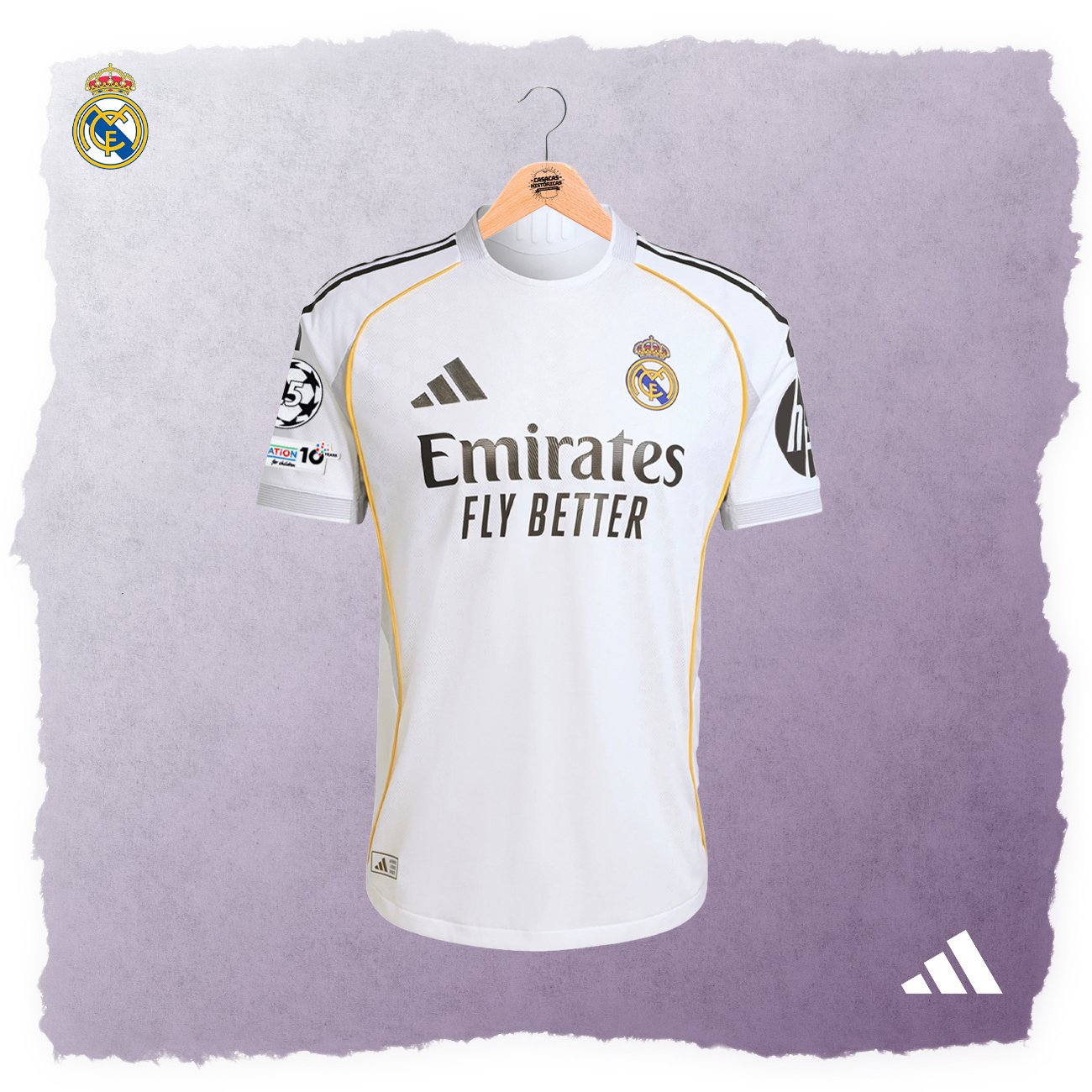 REAL MADRID (Home 2025/26) - TALLA L