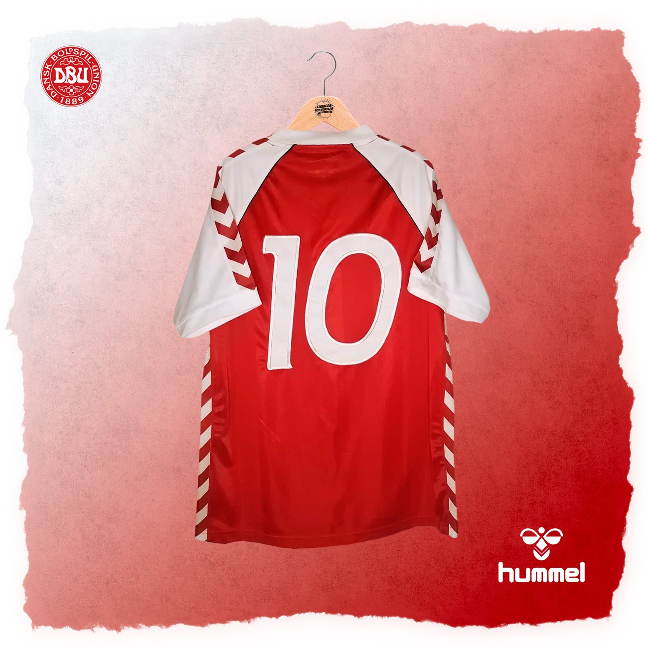 DINAMARCA (Home 1984) - TALLA L - Imagen 2