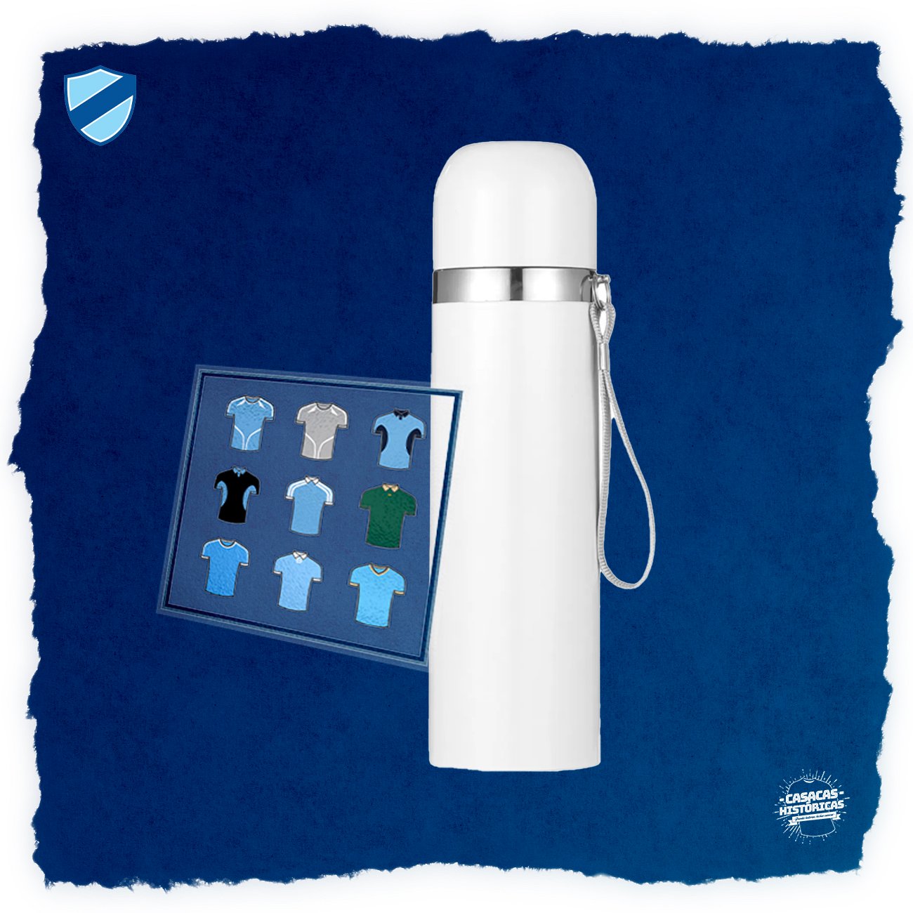 BOLÍVAR Termo matero + Plancha de stickers