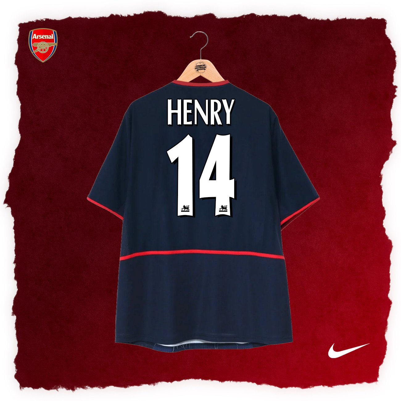 ARSENAL (Away 2002/03) - Imagen 6