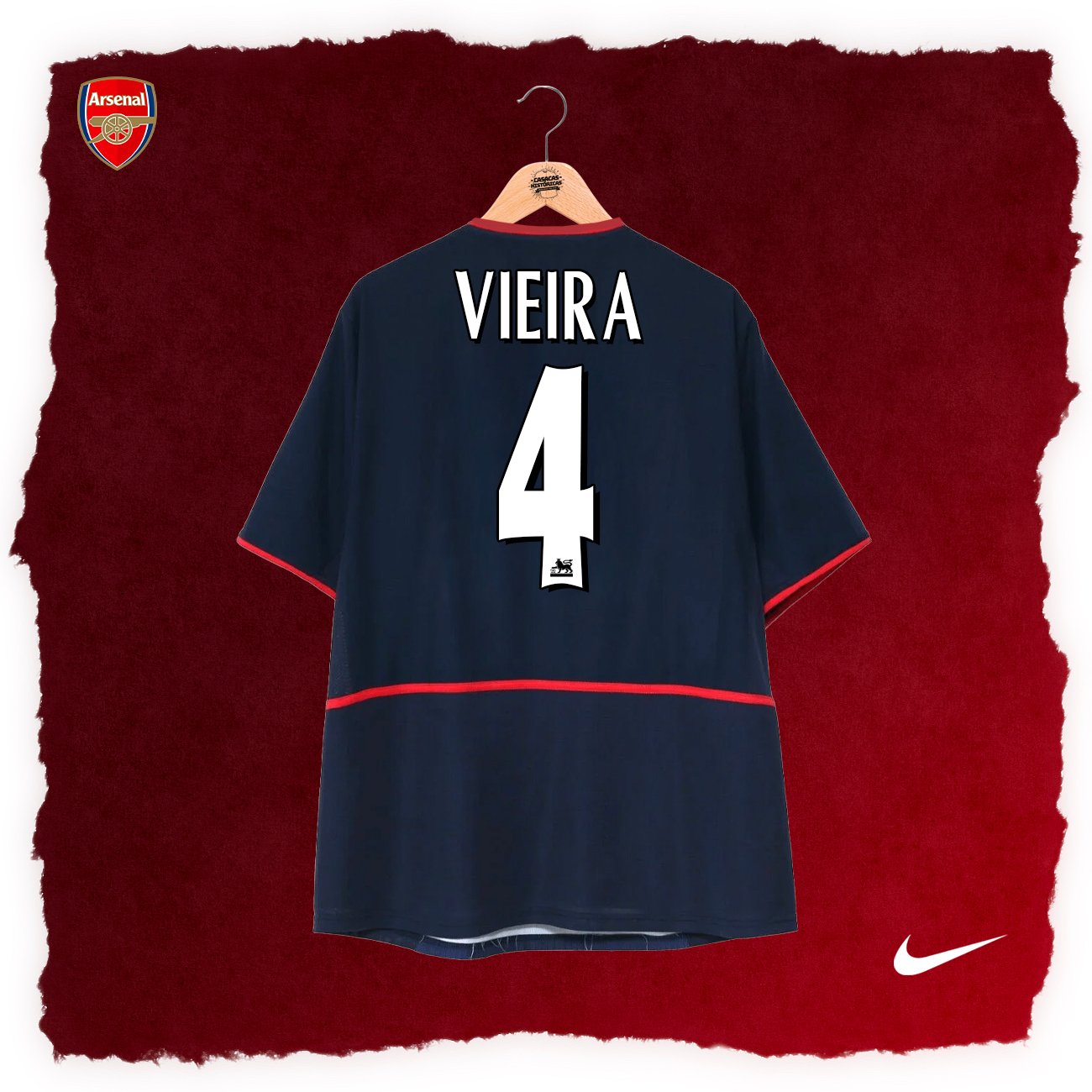 ARSENAL (Away 2002/03) - Imagen 3