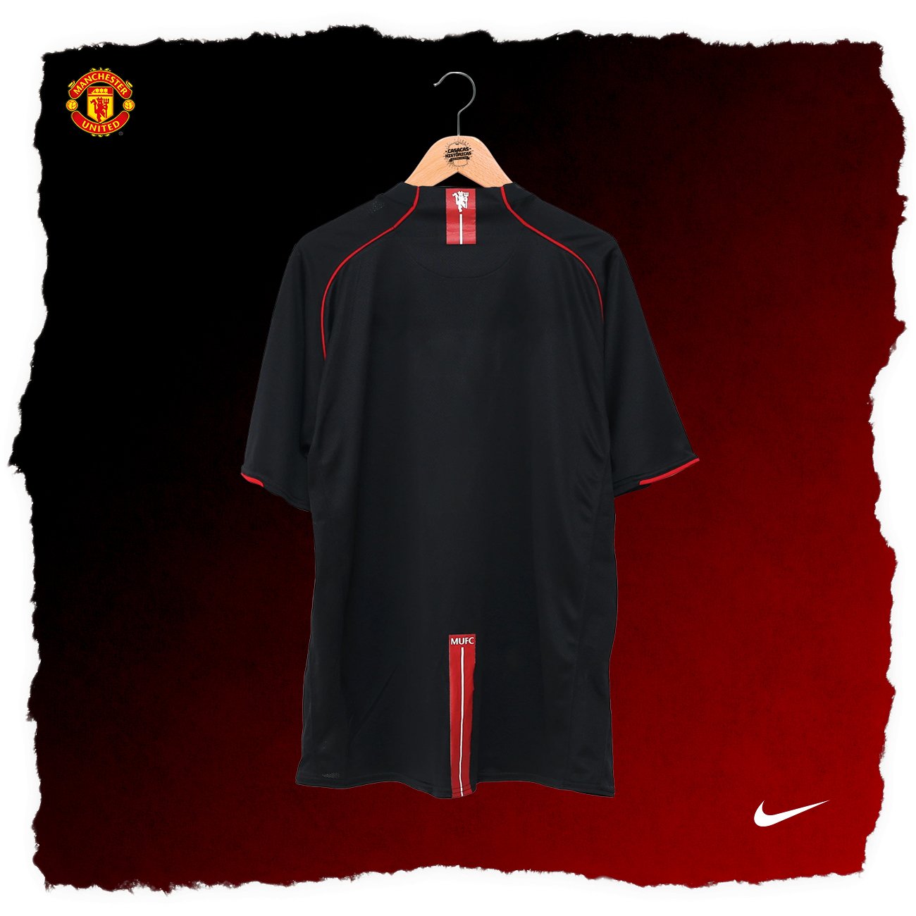 MANCHESTER UNITED (Away 2007/08) - Imagen 2