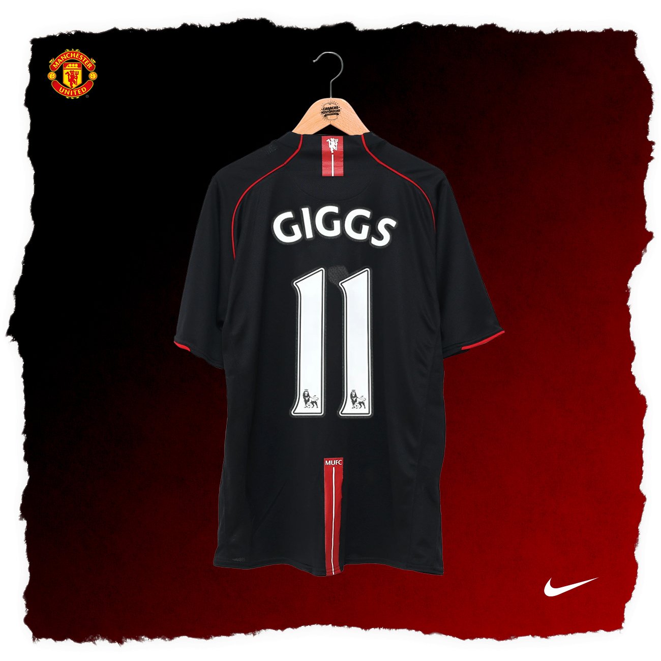 MANCHESTER UNITED (Away 2007/08) - Imagen 5