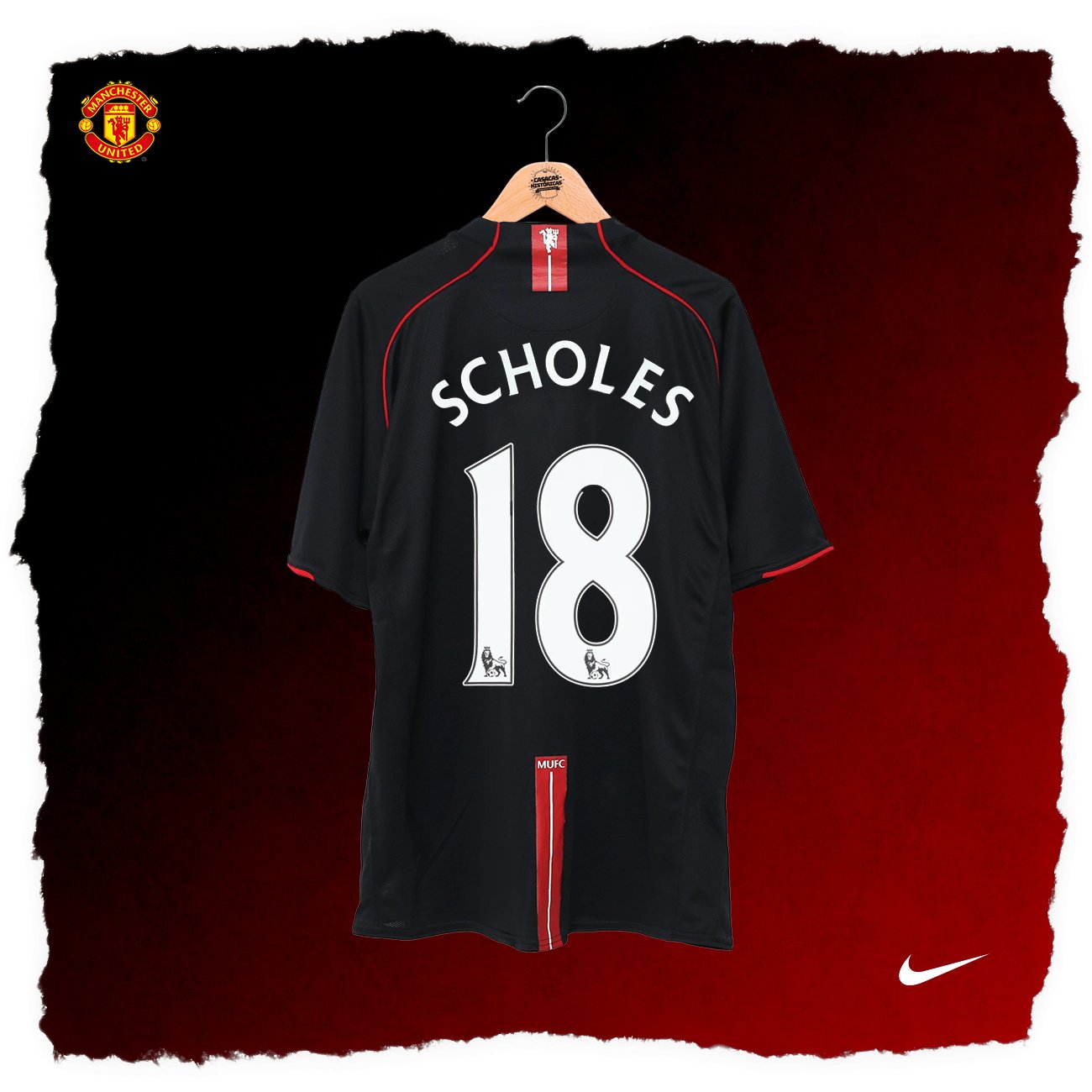 MANCHESTER UNITED (Away 2007/08) - Imagen 4