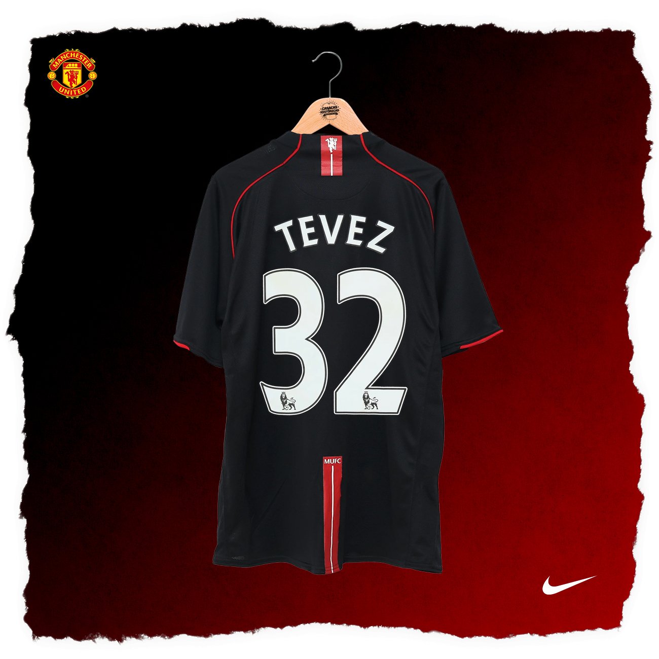 MANCHESTER UNITED (Away 2007/08) - Imagen 3