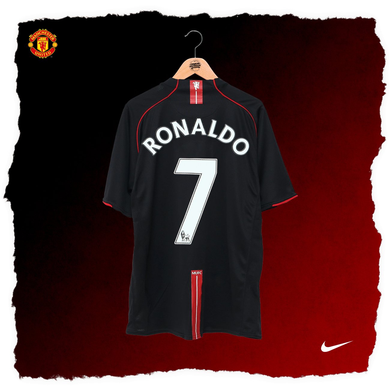 MANCHESTER UNITED (Away 2007/08) - Imagen 7