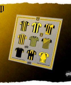 THE STRONGEST Plancha de stickers UV