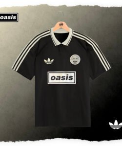 OASIS - Live '25 jacquard (negra manga corta)