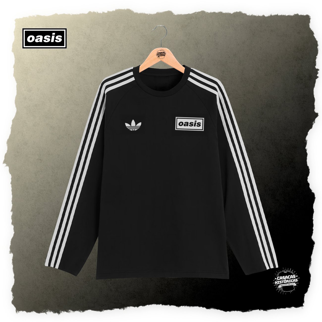 OASIS Tour Live '25 negra - manga larga