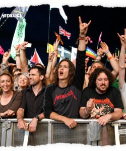 METALLICA - Raglan negra-gris - Imagen 3